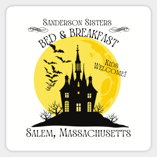 The Sanderson Sisters Bed and Breakfast Sticker